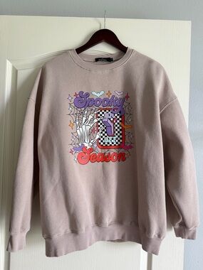 Oversized Halloween Sweatshirt